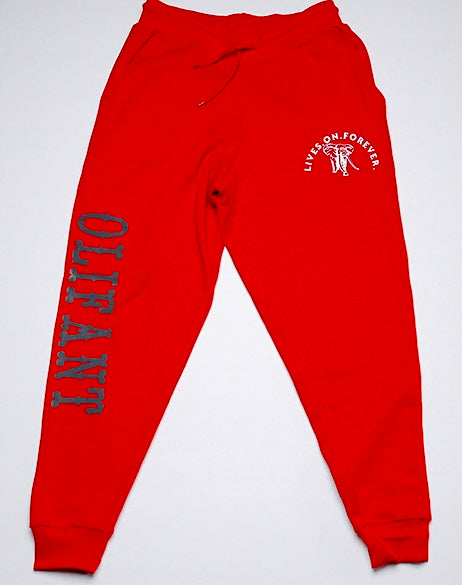 Red/White/Grey “ Olifant Apparel”Jogger set